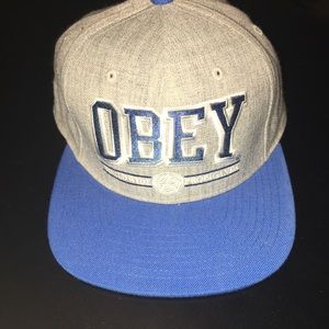 Obey Worldwide Propaganda SnapBack Gray Size OS